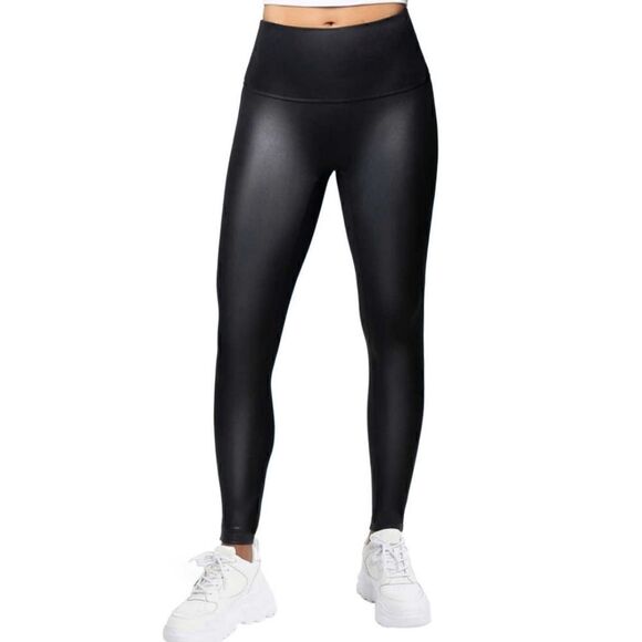 Jane and Bleecker Faux Leather Leggings Size XLarge - Picture 1 of 12